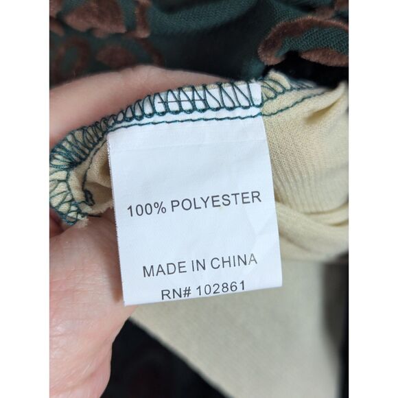 Renaissance Fairy Goth Whimsigoth Castle Core Goblin Dark Forest Damsel Top XL - Picture 7 of 8